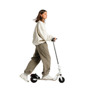 Teenager With Scooter Vinyl Car Decal Sticker – Waterproof & UV-Resistant 6.826666666666667"