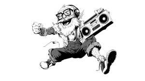 Energetic Elderly Dj Vinyl Car Decal Sticker – Waterproof & UV-Resistant 2.72" Energetic Elderly Dj Vinyl Car Decal Sticker – Waterproof & UV-Resistant 2.72"
