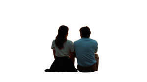Couple At Sunset V17 Vinyl Car Decal Sticker – Waterproof & UV-Resistant 2.72" Couple At Sunset V17 Vinyl Car Decal Sticker – Waterproof & UV-Resistant 2.72"