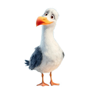 Happy Pixar Gull Vinyl Car Decal Sticker – Waterproof & UV-Resistant 3.4133333333333336" Happy Pixar Gull Vinyl Car Decal Sticker – Waterproof & UV-Resistant 3.4133333333333336"