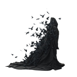 Cloak To Ravens Vinyl Car Decal Sticker – Waterproof & UV-Resistant 6.826666666666667" Cloak To Ravens Vinyl Car Decal Sticker – Waterproof & UV-Resistant 6.826666666666667"