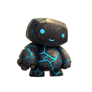 Happy Earth Golem Vinyl Car Decal Sticker – Waterproof & UV-Resistant 6.826666666666667"