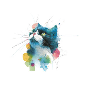 Cute Abstract Cat V3 Vinyl Car Decal Sticker – Waterproof & UV-Resistant 3.4133333333333336" Cute Abstract Cat V3 Vinyl Car Decal Sticker – Waterproof & UV-Resistant 3.4133333333333336"