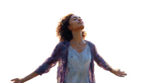 Radiant Spiritual Woman Vinyl Car Decal Sticker – Waterproof & UV-Resistant 2.72" Radiant Spiritual Woman Vinyl Car Decal Sticker – Waterproof & UV-Resistant 2.72"