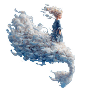 Mermaid In Clouds V2 Vinyl Car Decal Sticker – Waterproof & UV-Resistant 3.4133333333333336" Mermaid In Clouds V2 Vinyl Car Decal Sticker – Waterproof & UV-Resistant 3.4133333333333336"