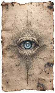 Celestial Eyed Page Vinyl Car Decal Sticker – Waterproof & UV-Resistant 4.746666666666667"