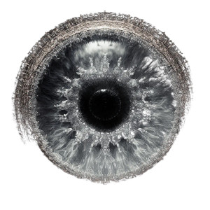 Monocle Kaleidoscope Parallax Vinyl Car Decal Sticker – Waterproof & UV-Resistant 3.4133333333333336"