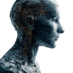 Digital Humanoid Brain V2 Vinyl Car Decal Sticker – Waterproof & UV-Resistant 3.4133333333333336"