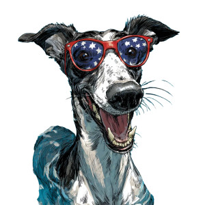 Celebrating Greyhound Vinyl Car Decal Sticker – Waterproof & UV-Resistant 3.4133333333333336" Celebrating Greyhound Vinyl Car Decal Sticker – Waterproof & UV-Resistant 3.4133333333333336"