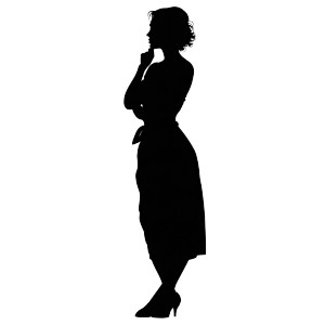 Pondering Woman Silhouette Vinyl Car Decal Sticker – Waterproof & UV-Resistant 3.4133333333333336" Pondering Woman Silhouette Vinyl Car Decal Sticker – Waterproof & UV-Resistant 3.4133333333333336"