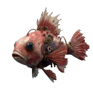 Fish V12 Vinyl Car Decal Sticker – Waterproof & UV-Resistant 3.4133333333333336"