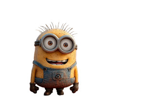 Cheerful Minion Vinyl Car Decal Sticker – Waterproof & UV-Resistant 6.1866666666666665"