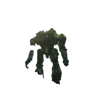 Colossal Robot Walk Vinyl Car Decal Sticker – Waterproof & UV-Resistant 3.4133333333333336"