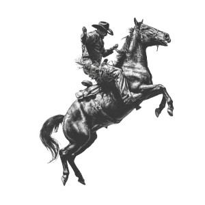 Epic Bucking Cowboy Vinyl Car Decal Sticker – Waterproof & UV-Resistant 3.4133333333333336" Epic Bucking Cowboy Vinyl Car Decal Sticker – Waterproof & UV-Resistant 3.4133333333333336"