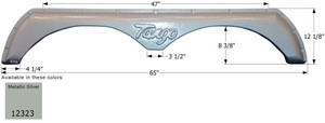Durable ABS Fender Skirt | Fits Various Pacific Coachworks Brands 2008-2016 | 65 Inch Length x 12-1/8 Inch Height Durable ABS Fender Skirt | Fits Various Pacific Coachworks Brands 2008-2016 | 65 Inch Length x 12-1/8 Inch Height