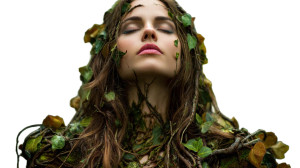 Mystical Forest Woman Vinyl Car Decal Sticker – Waterproof & UV-Resistant 2.72" Mystical Forest Woman Vinyl Car Decal Sticker – Waterproof & UV-Resistant 2.72"