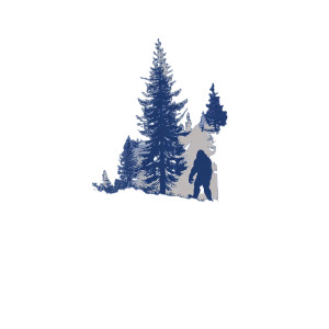 Sasquatch Silhouette V2 Vinyl Car Decal Sticker – Waterproof & UV-Resistant 3.4133333333333336"