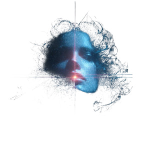 Cosmic Feminine Glow Vinyl Car Decal Sticker – Waterproof & UV-Resistant 6.826666666666667"