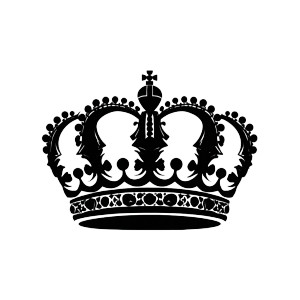 Royalty Silhouette Crown Vinyl Car Decal Sticker – Waterproof & UV-Resistant 3.4133333333333336" Royalty Silhouette Crown Vinyl Car Decal Sticker – Waterproof & UV-Resistant 3.4133333333333336"