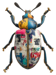 Graffiti Beetle Art Vinyl Car Decal Sticker – Waterproof & UV-Resistant 4.1066666666666665" Graffiti Beetle Art Vinyl Car Decal Sticker – Waterproof & UV-Resistant 4.1066666666666665"