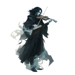 Warlock Bard Summoning Vinyl Car Decal Sticker – Waterproof & UV-Resistant 3.4133333333333336"