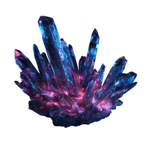 Crystals Vinyl Car Decal Sticker – Waterproof & UV-Resistant 3.4133333333333336"