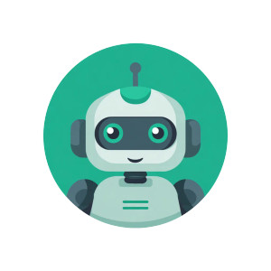 Friendly Ai Avatar V3 Vinyl Car Decal Sticker – Waterproof & UV-Resistant 3.4133333333333336"