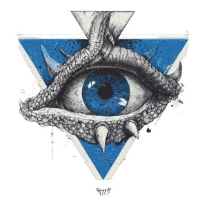 Blue Eye World Vinyl Car Decal Sticker – Waterproof & UV-Resistant 6.826666666666667"