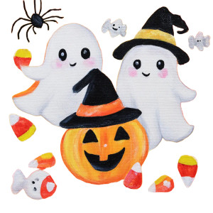 Cartoon Ghosts Gathering Vinyl Car Decal Sticker – Waterproof & UV-Resistant 3.4133333333333336" Cartoon Ghosts Gathering Vinyl Car Decal Sticker – Waterproof & UV-Resistant 3.4133333333333336"