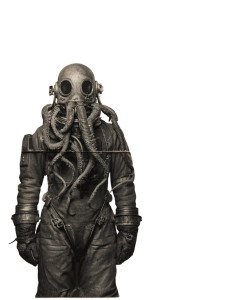 Diver And Octopus Vinyl Car Decal Sticker – Waterproof & UV-Resistant 8.213333333333333" Diver And Octopus Vinyl Car Decal Sticker – Waterproof & UV-Resistant 8.213333333333333"