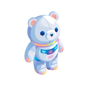 Cute Robot Bear Vinyl Car Decal Sticker – Waterproof & UV-Resistant 6.826666666666667" Cute Robot Bear Vinyl Car Decal Sticker – Waterproof & UV-Resistant 6.826666666666667"