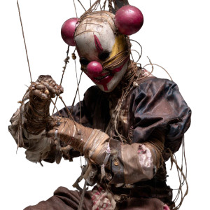 Grotesque Control Puppet Vinyl Car Decal Sticker – Waterproof & UV-Resistant 3.4133333333333336"