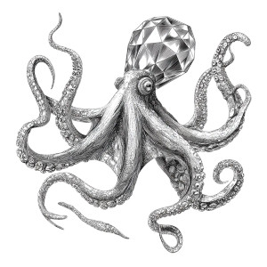 Gemstone Octopus V2 Vinyl Car Decal Sticker – Waterproof & UV-Resistant 3.4133333333333336" Gemstone Octopus V2 Vinyl Car Decal Sticker – Waterproof & UV-Resistant 3.4133333333333336"