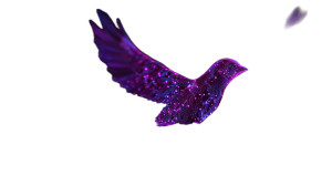 Luminous Digital Nightingale Vinyl Car Decal Sticker – Waterproof & UV-Resistant 5.4