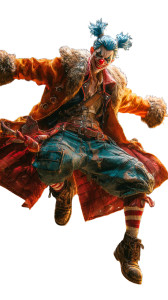 Flamboyant Pirate Clown V3 Vinyl Car Decal Sticker – Waterproof & UV-Resistant 4.8533333333333335"
