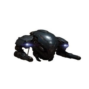 Futuristic Hunter Robot Vinyl Car Decal Sticker – Waterproof & UV-Resistant 6.826666666666667"