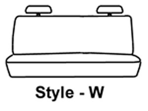 Custom Carhartt Gravel Bench Seat Cover | Heavy Duty Polycotton Fabric | Easy Install and Remove