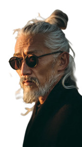 Soulful Stylish Man Vinyl Car Decal Sticker – Waterproof & UV-Resistant 9.706666666666667"