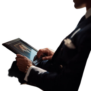Executive In Jet Vinyl Car Decal Sticker – Waterproof & UV-Resistant 3.4133333333333336"