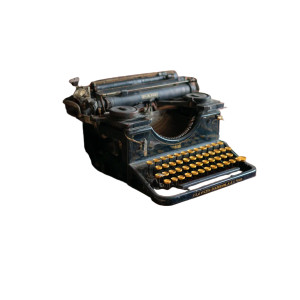 Vintage Typewriter Vinyl Car Decal Sticker – Waterproof & UV-Resistant 3.4133333333333336" Vintage Typewriter Vinyl Car Decal Sticker – Waterproof & UV-Resistant 3.4133333333333336"