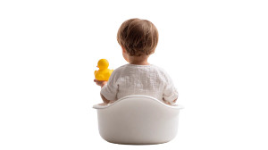Toddler With Duck Vinyl Car Decal Sticker – Waterproof & UV-Resistant 5.4 Toddler With Duck Vinyl Car Decal Sticker – Waterproof & UV-Resistant 5.4