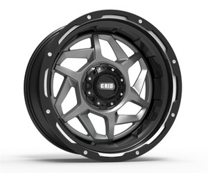 20x9 Grid Wheels Matte Anthracite | Ford Excursion,F-250,F-350 Super Duty