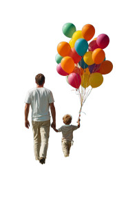 Joyful Father And Son V4 Vinyl Car Decal Sticker – Waterproof & UV-Resistant 4.6