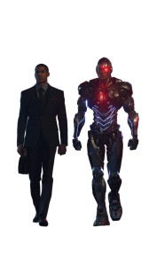 Fashion Meets Cyborg Vinyl Car Decal Sticker – Waterproof & UV-Resistant 9.706666666666667"
