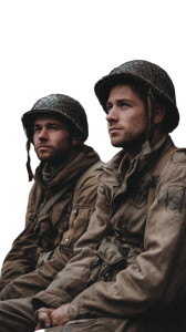 Elite Soldiers Resting Vinyl Car Decal Sticker – Waterproof & UV-Resistant 4.8533333333333335"