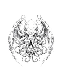Vintage Cthulhu Vinyl Car Decal Sticker – Waterproof & UV-Resistant 8.0"