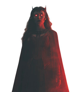 Scarlet Witch Horror V2 Vinyl Car Decal Sticker – Waterproof & UV-Resistant 4.0"