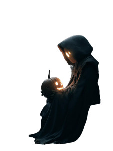 Hooded Skull Figure V2 Vinyl Car Decal Sticker – Waterproof & UV-Resistant 4.1066666666666665"