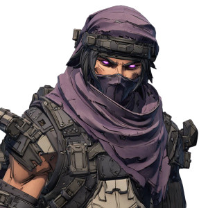 Futuristic Vault Hunter V2 Vinyl Car Decal Sticker – Waterproof & UV-Resistant 6.826666666666667"