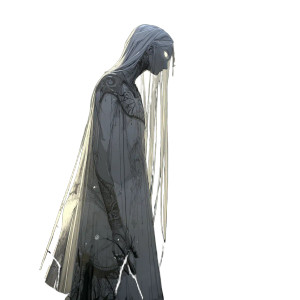 Ethereal Sorrowful Specter Vinyl Car Decal Sticker – Waterproof & UV-Resistant 6.826666666666667"